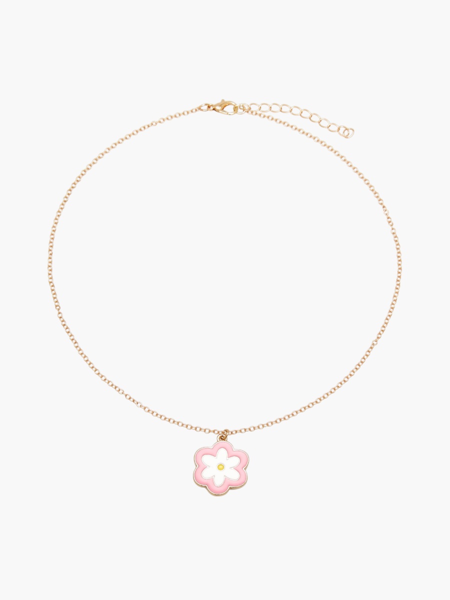 Jewellery Set with Floral Charm