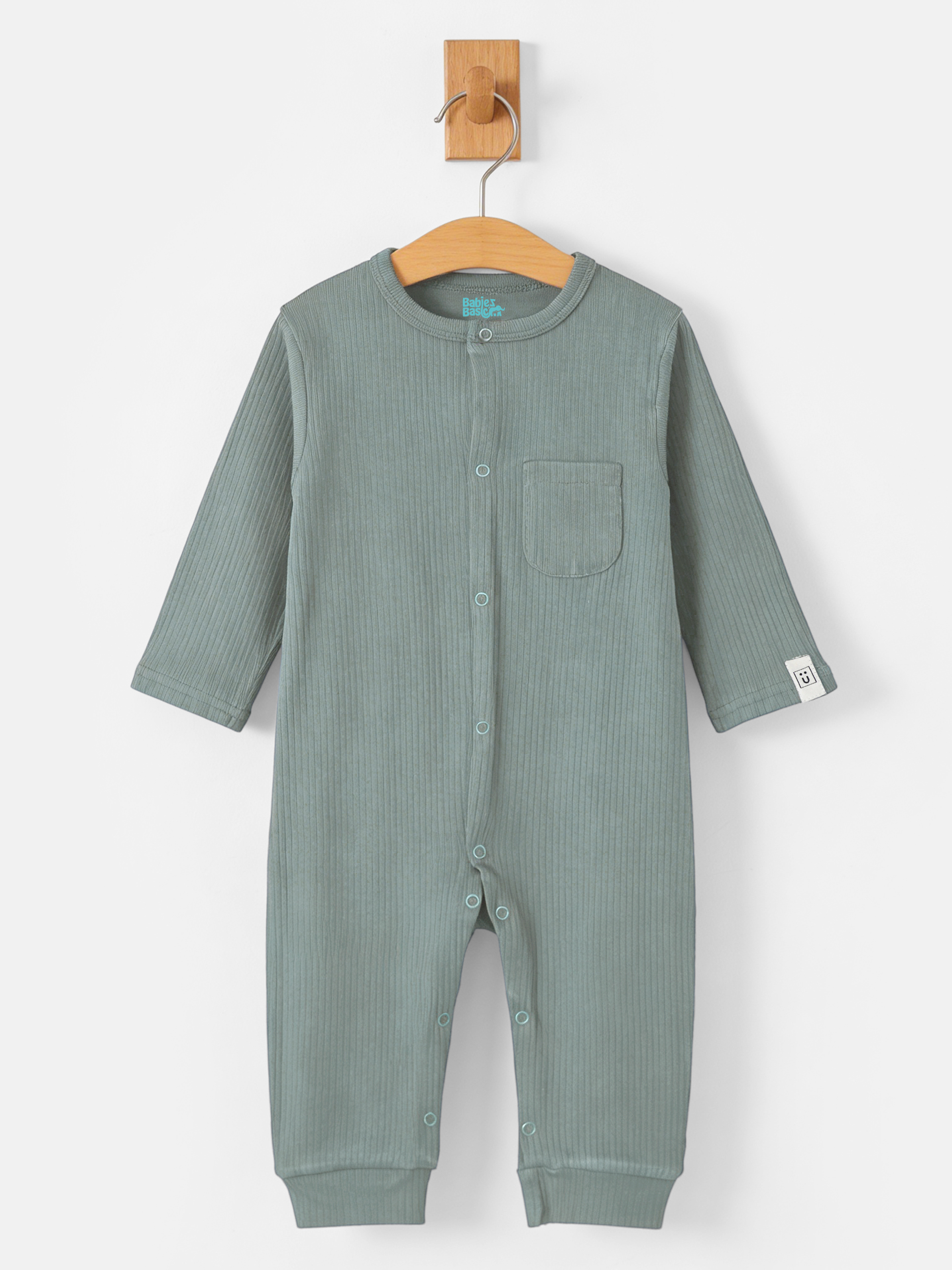 Premium Ribbed Cotton Sleepsuit/Romper