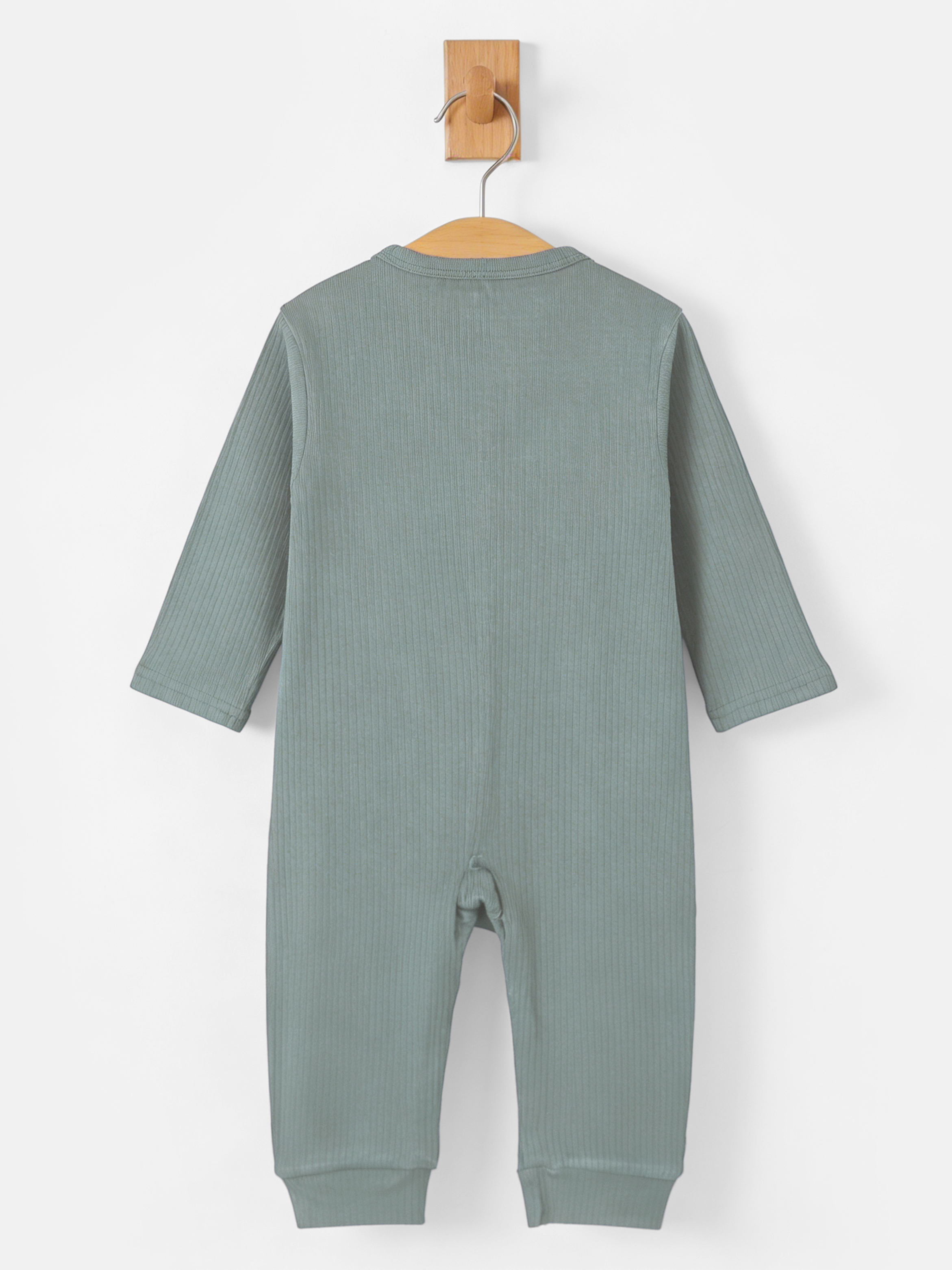 Premium Ribbed Cotton Sleepsuit/Romper