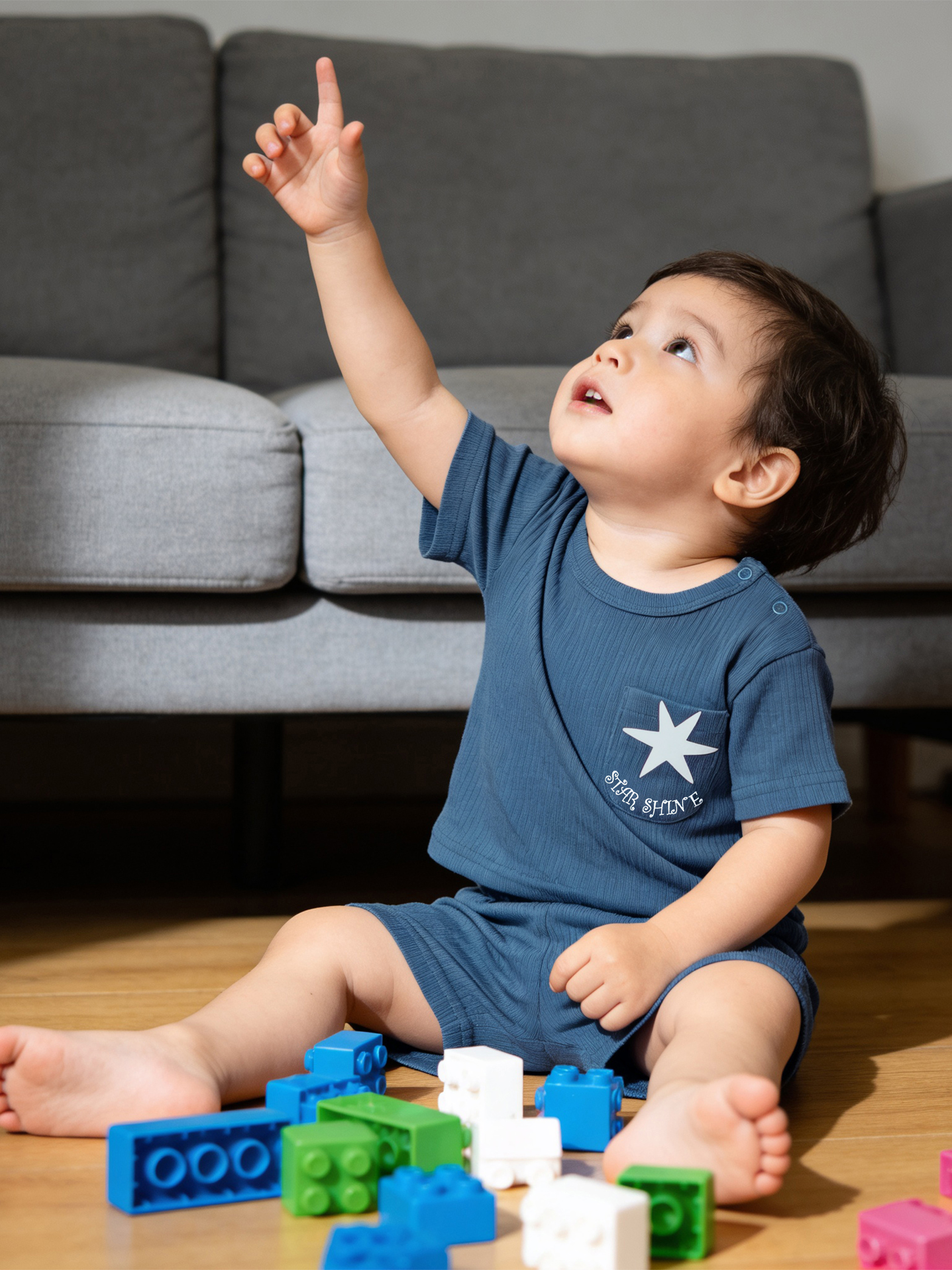 Premium Ribbed Cotton Short Sleeves T-shirt and Plain Shorts Set