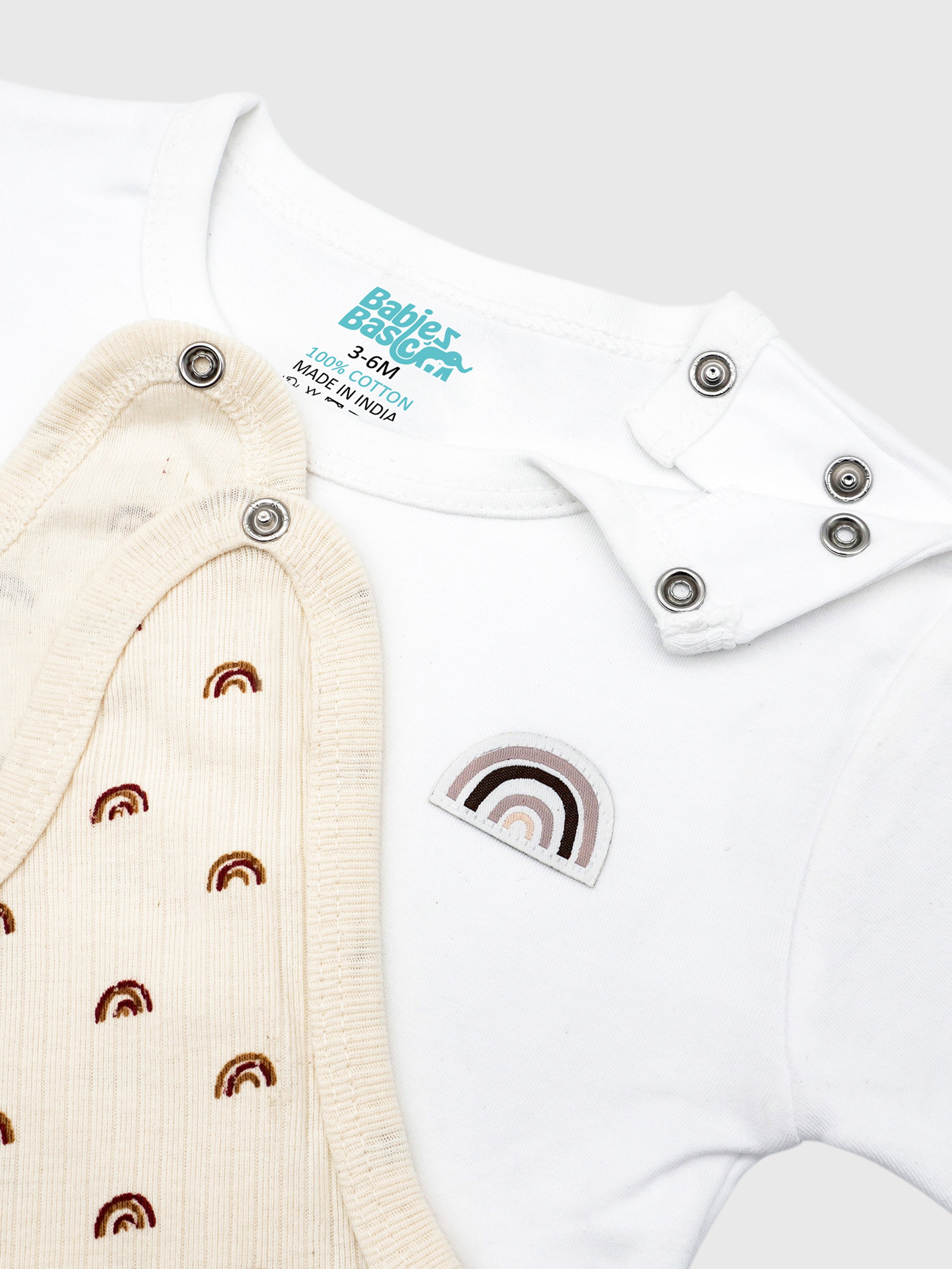Premium Ribbed Cotton Dungaree with Short Sleeves T-Shirt