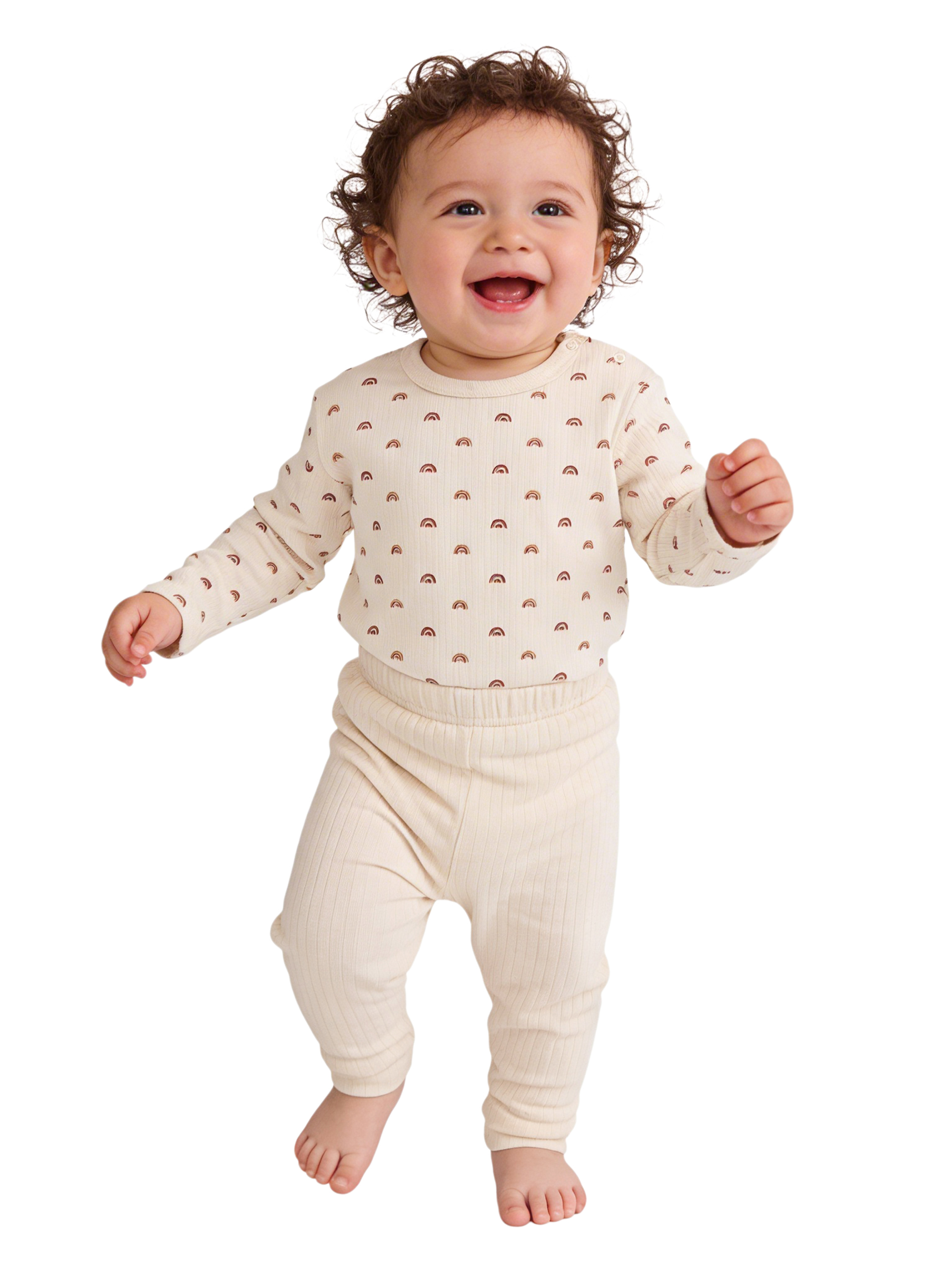 Premium Ribbed Cotton Printed Short Sleeves T-Shirt and Pyjama Set