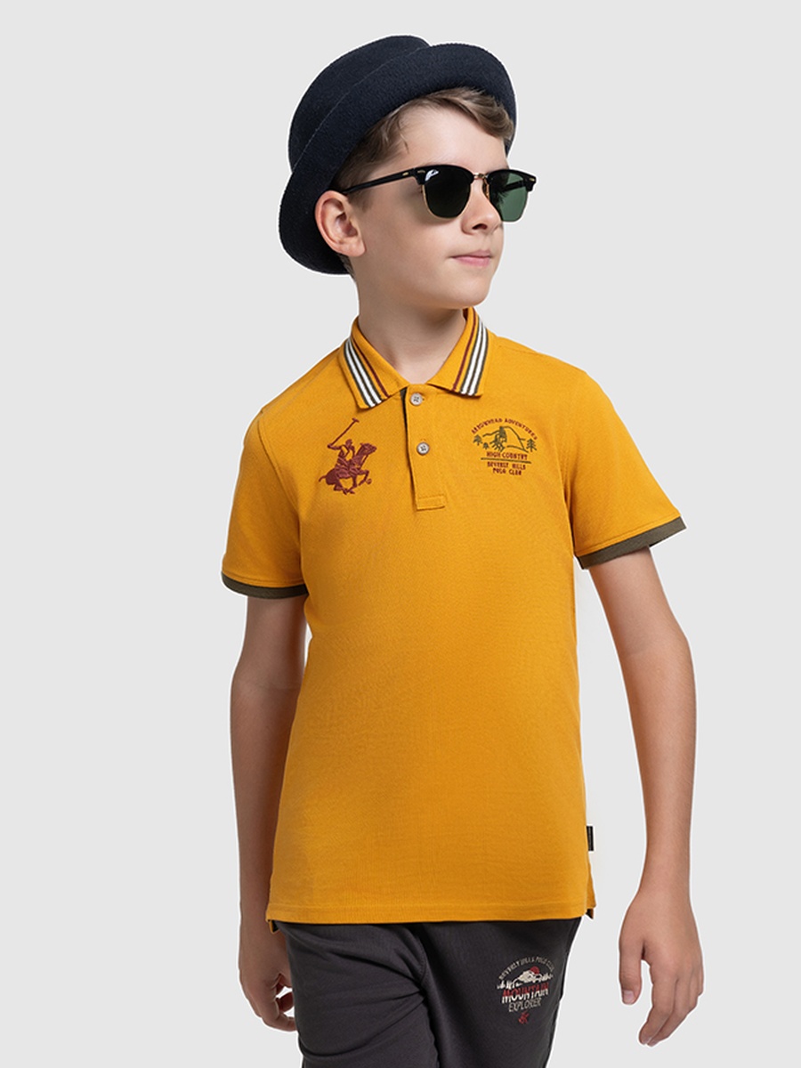 Boys Short Sleeve Polo T-Shirt