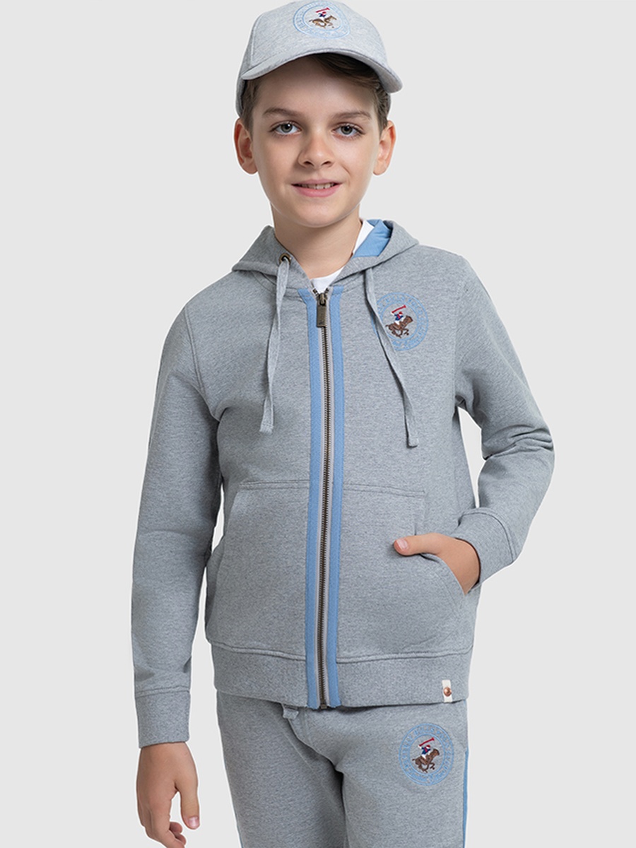 Boys Zip-Up Hooded Jacket