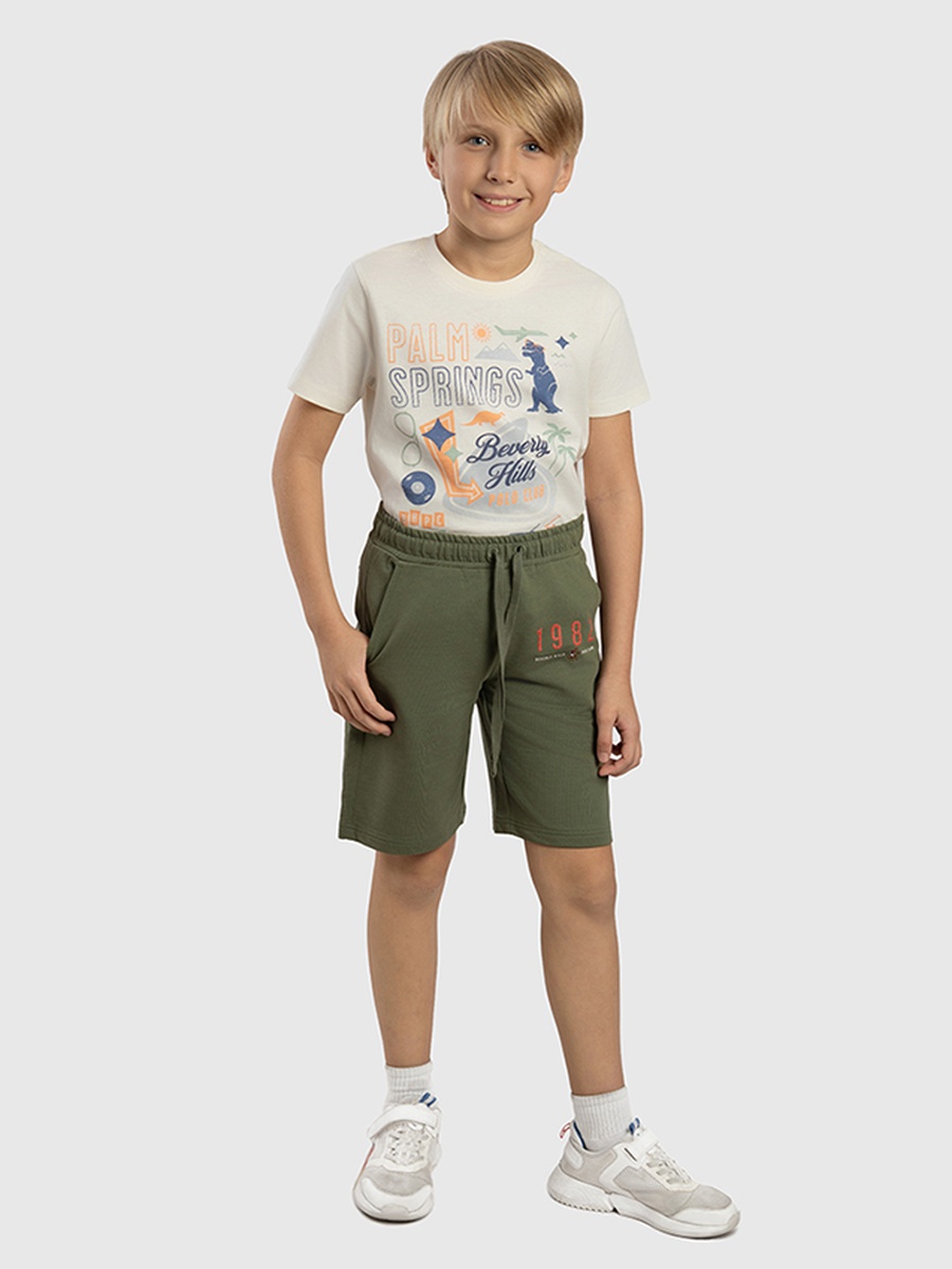 Boys Knit Shorts with Pockets