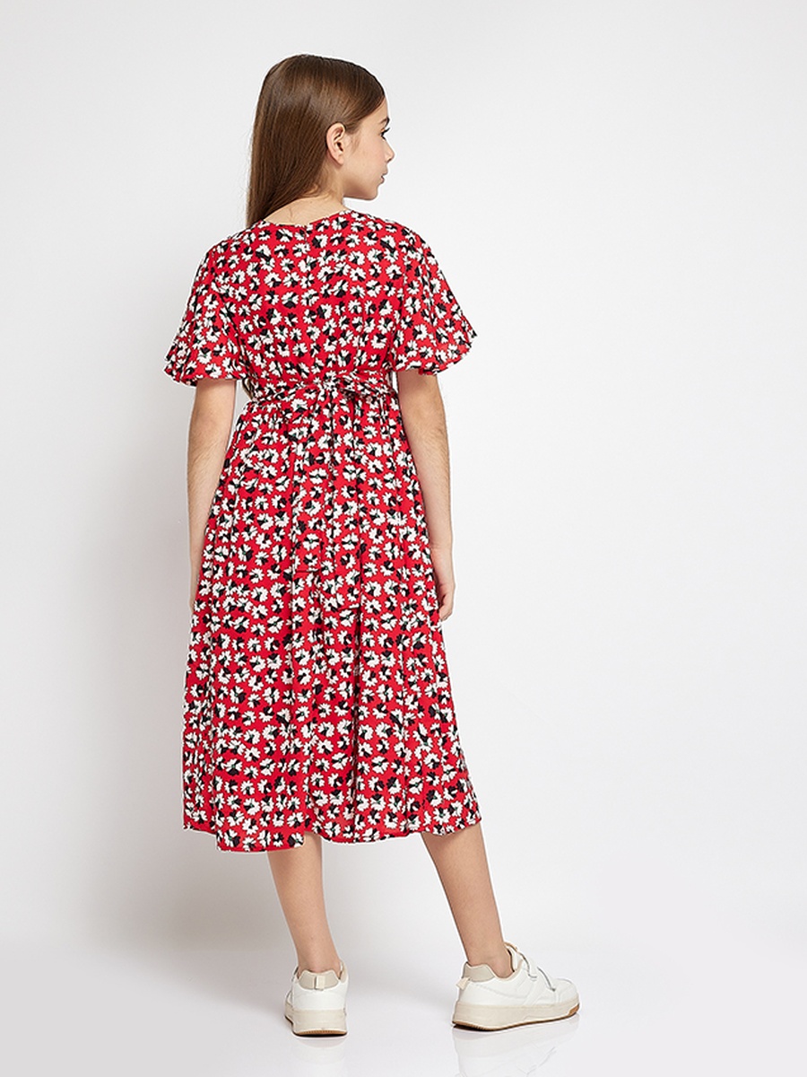 Girls All Over Print Dress