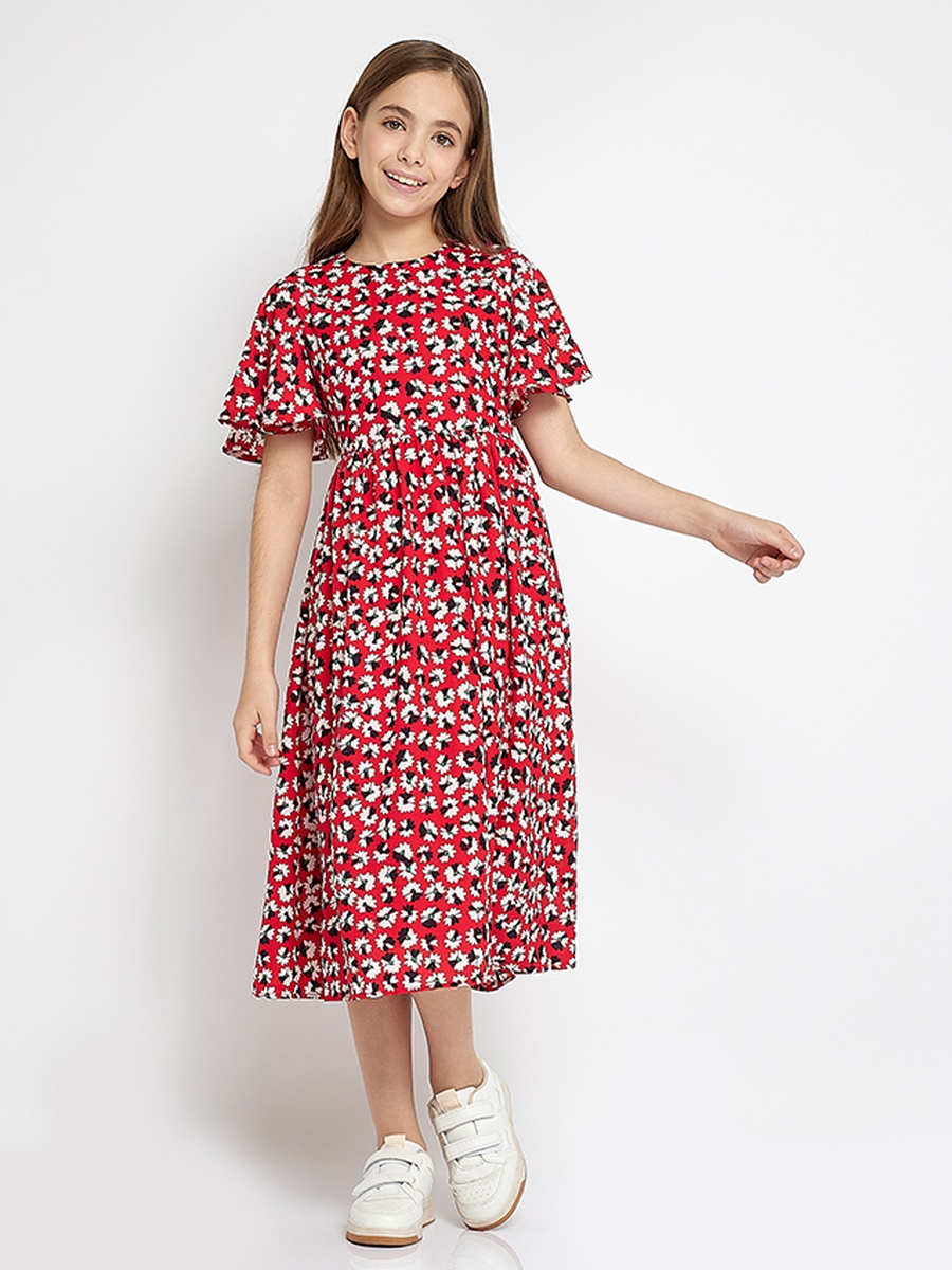 Girls All Over Print Dress