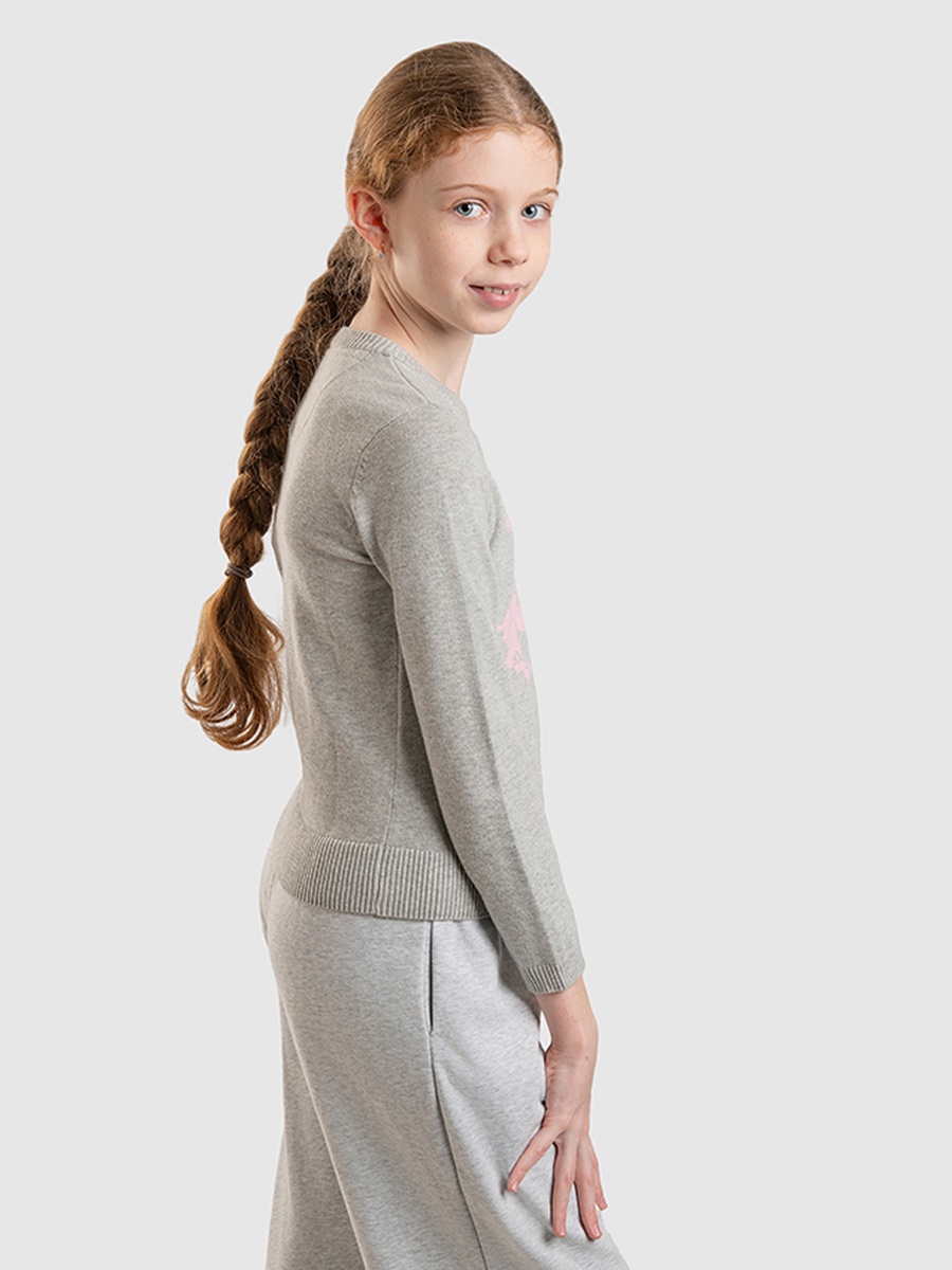 Girls Logo Knitted Sweater