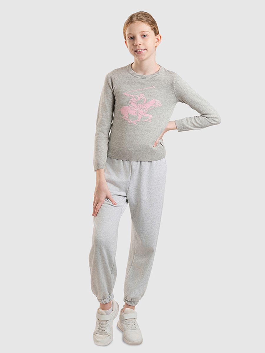 Girls Logo Knitted Sweater