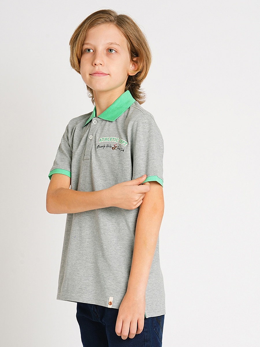Boys Short Sleeve Polo T-Shirt