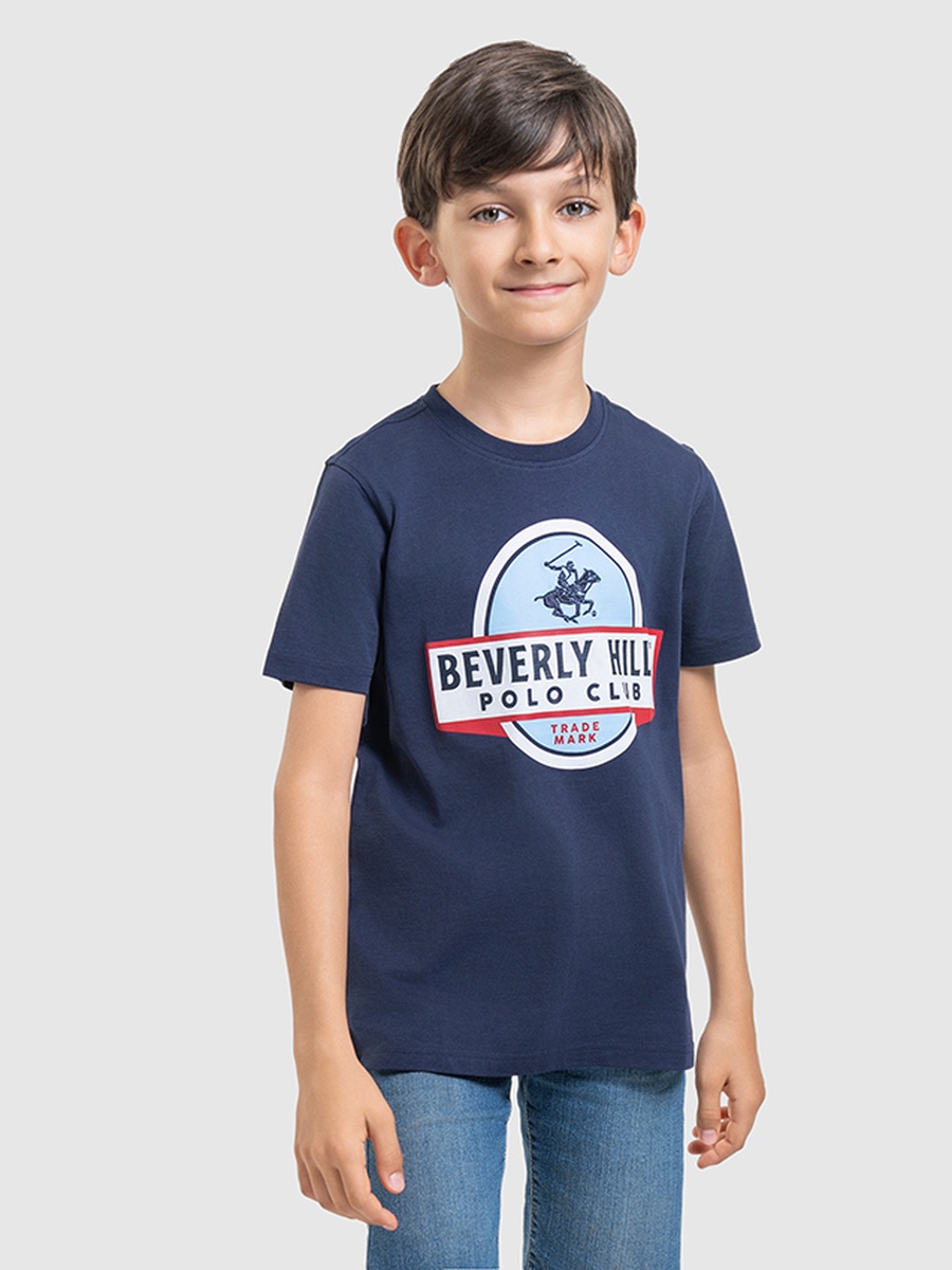 Boys Crew Neck Graphic T-Shirt
