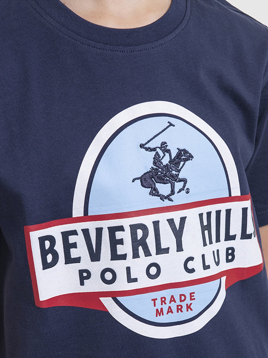 Boys Crew Neck Graphic T-Shirt