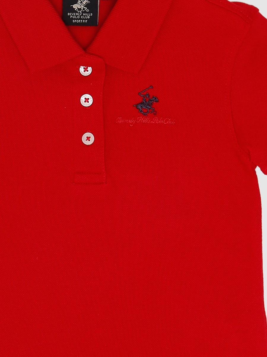 Girls Short Sleeve Polo T-Shirt