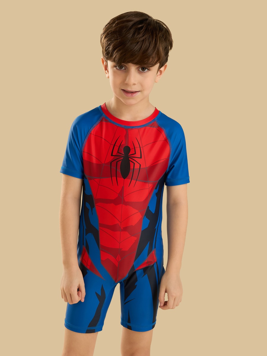 Spider-Man Print Swimsuit