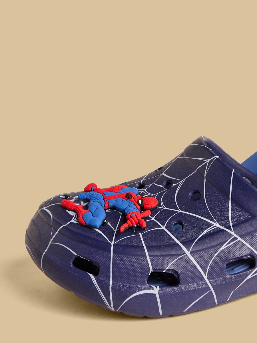 Spider-Man Applique Clogs with Backstrap