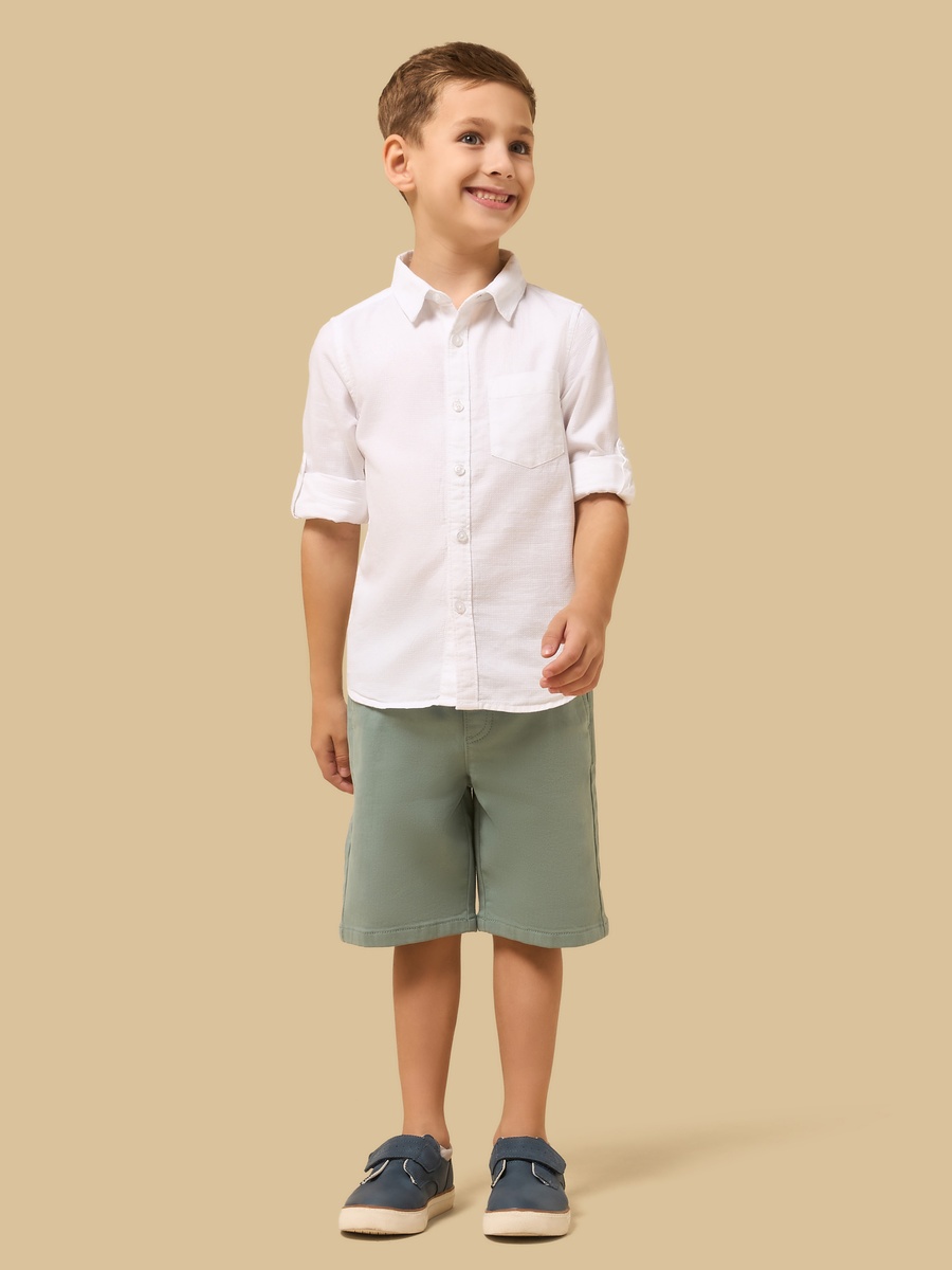 Textured Shorts