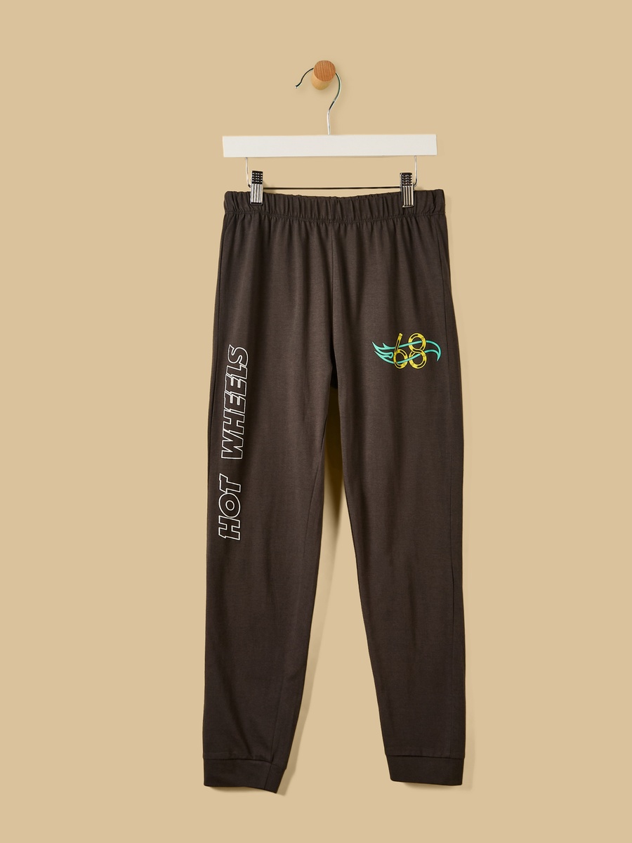 Hot Wheels Print Cotton Pyjama Set