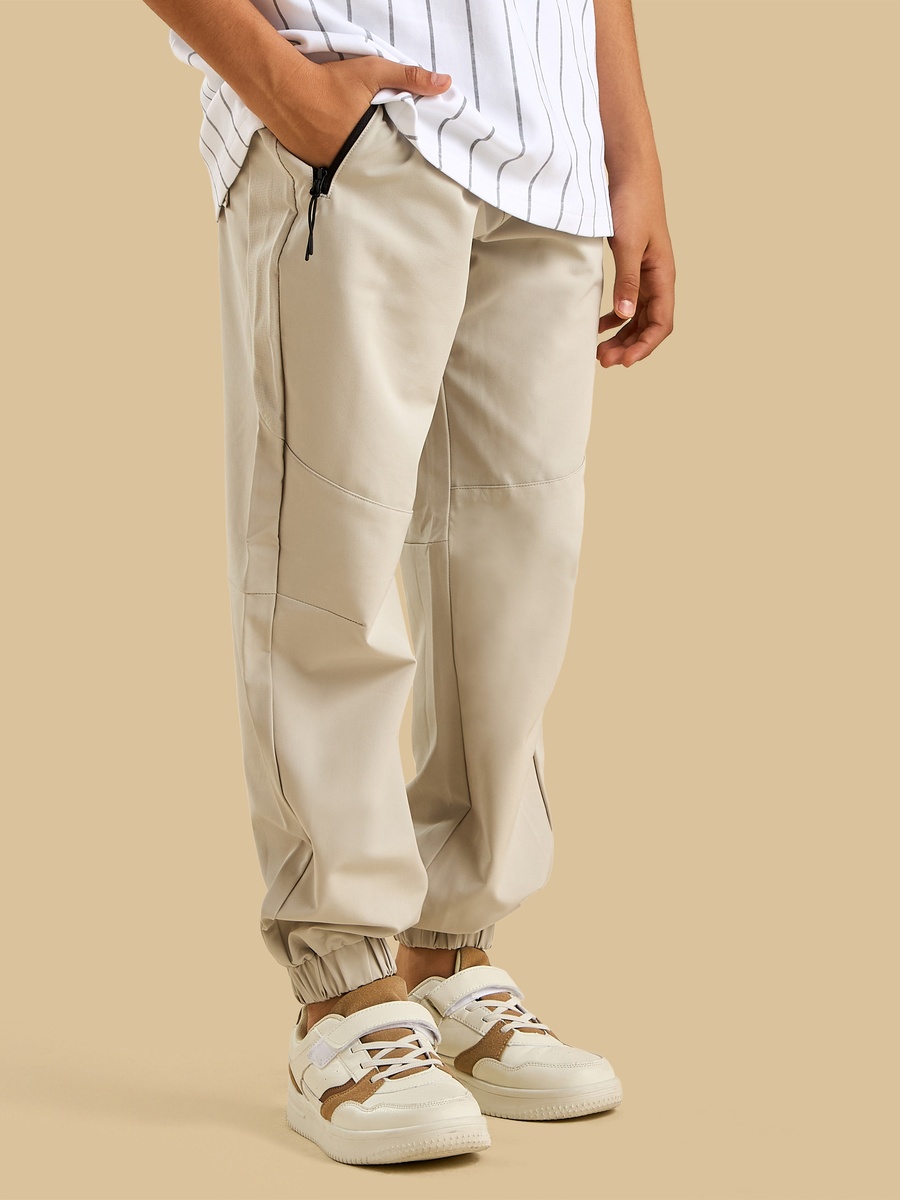 Panelled Joggers