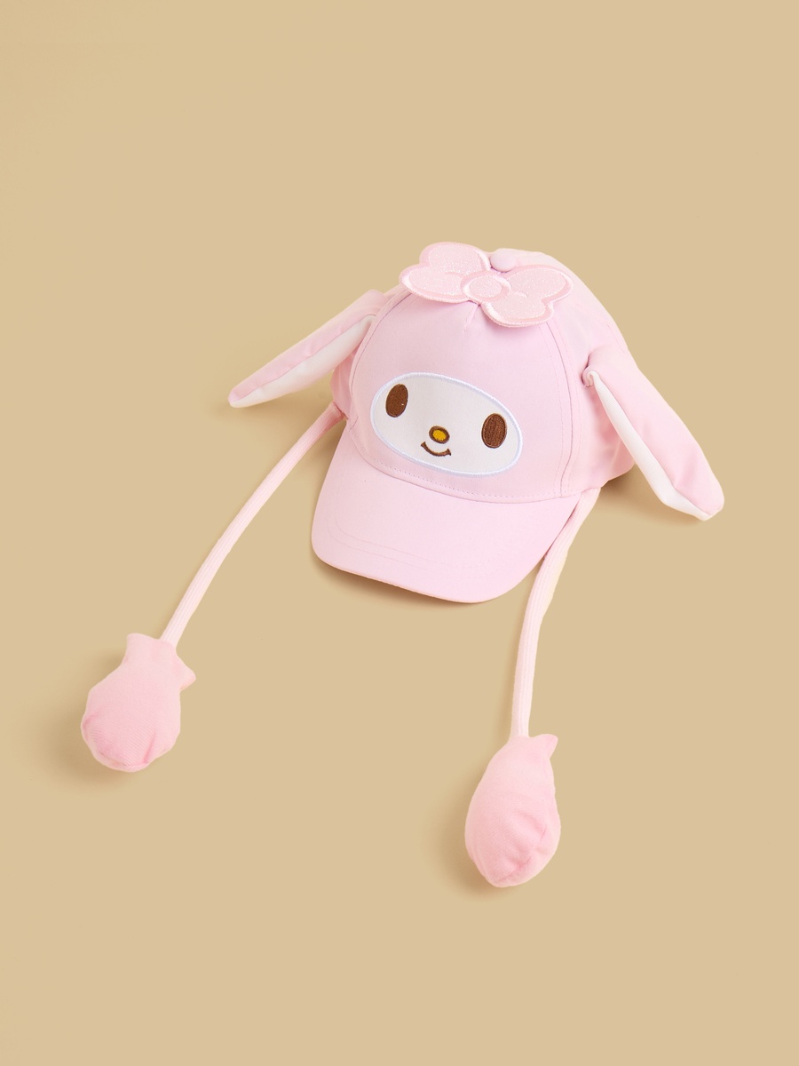 My Melody Embroidered Cap with Moving Ears