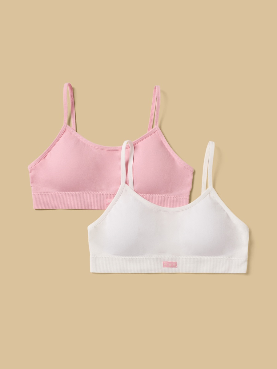 Pack of 2 - Seamless Padded Trainer Bra