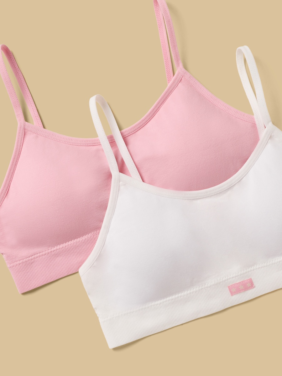 Pack of 2 - Seamless Padded Trainer Bra