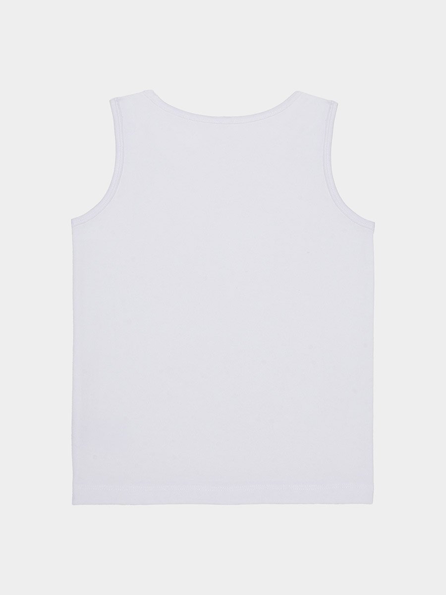Boys Pack of 5 - Plain Vest