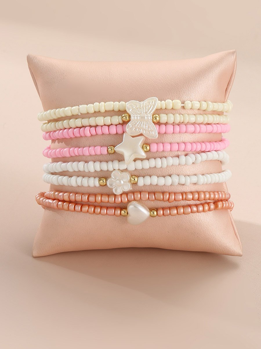 Pack of 8 - Beaded Bracelet
