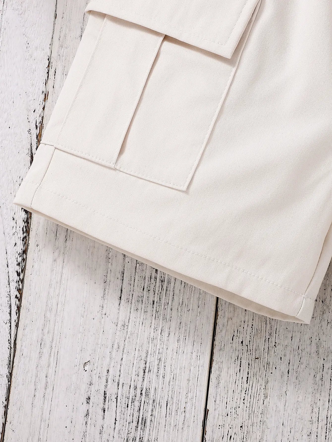 Kids Beige Cargo Shorts
