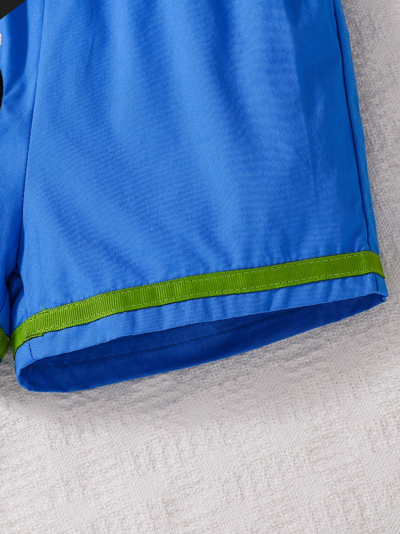 Boys Embroidered Patch T-Shirt and Shorts Set