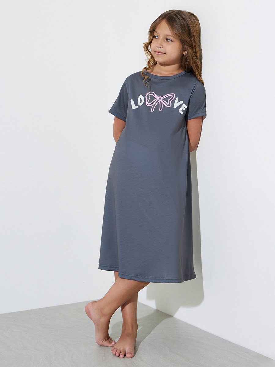 Teen Girls Pack of 2 - Graphic Print Nightdress