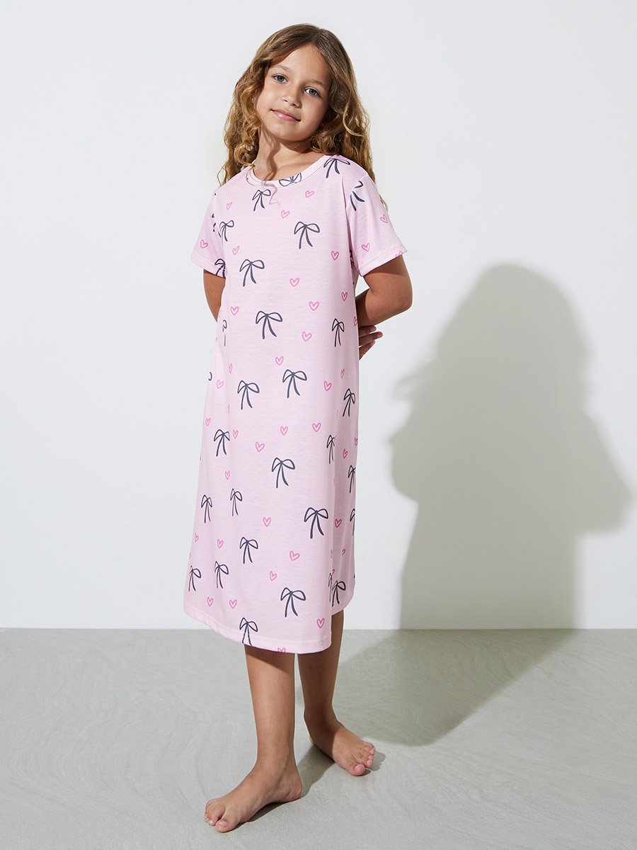 Teen Girls Pack of 2 - Graphic Print Nightdress