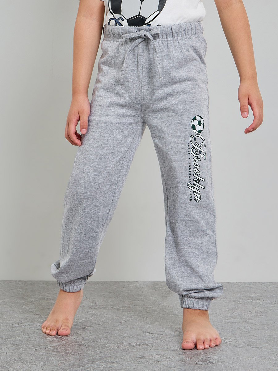 Boys Pack of 3 - Graphic Print Cotton T-Shirt, Shorts and Pyjama Set