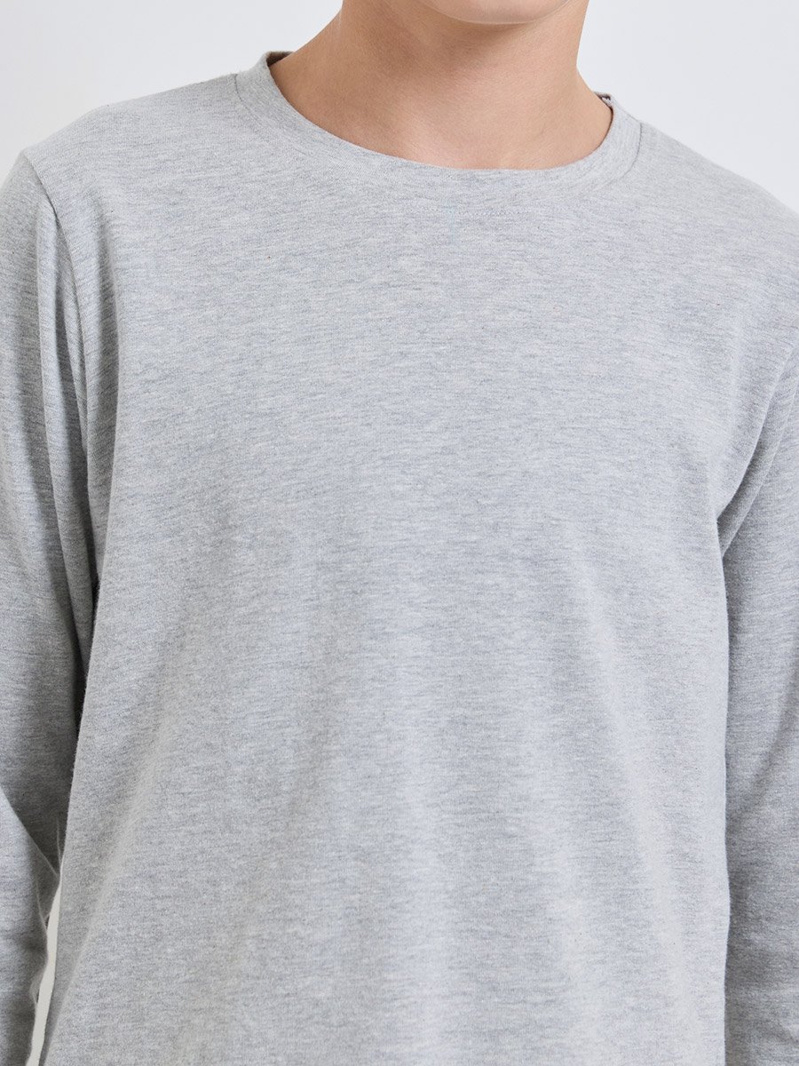 Kids Cotton Long Sleeve T-Shirt and Joggers Thermal Set - Unisex