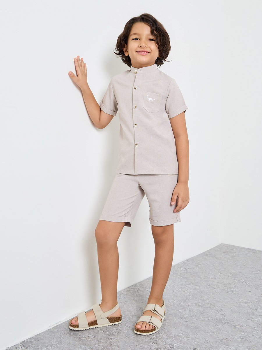 Boys Polo T-Shirt and Shorts Set