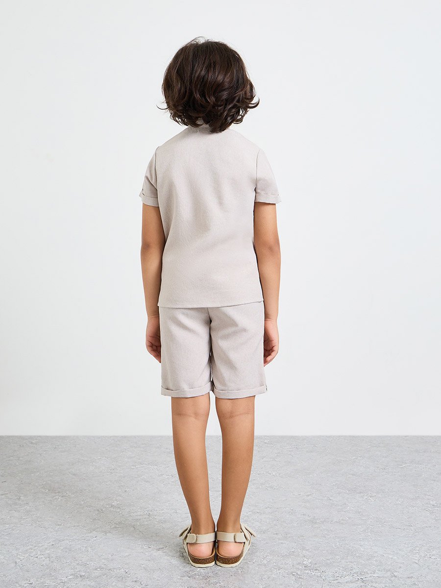 Boys Polo T-Shirt and Shorts Set