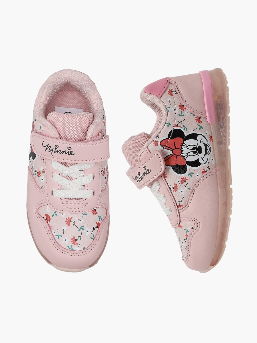 Girls Hook and Loop Ankle Sneakers