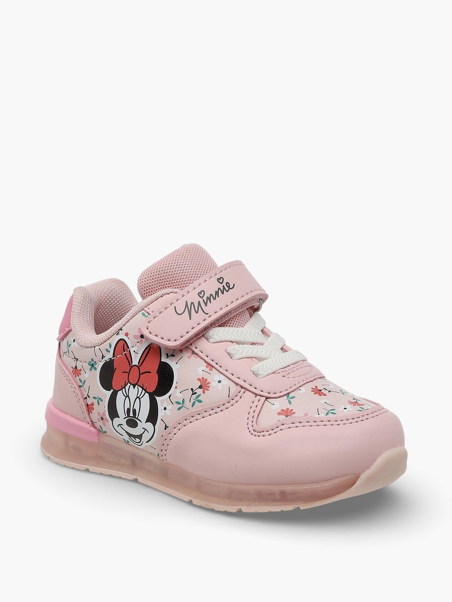 Girls Hook and Loop Ankle Sneakers