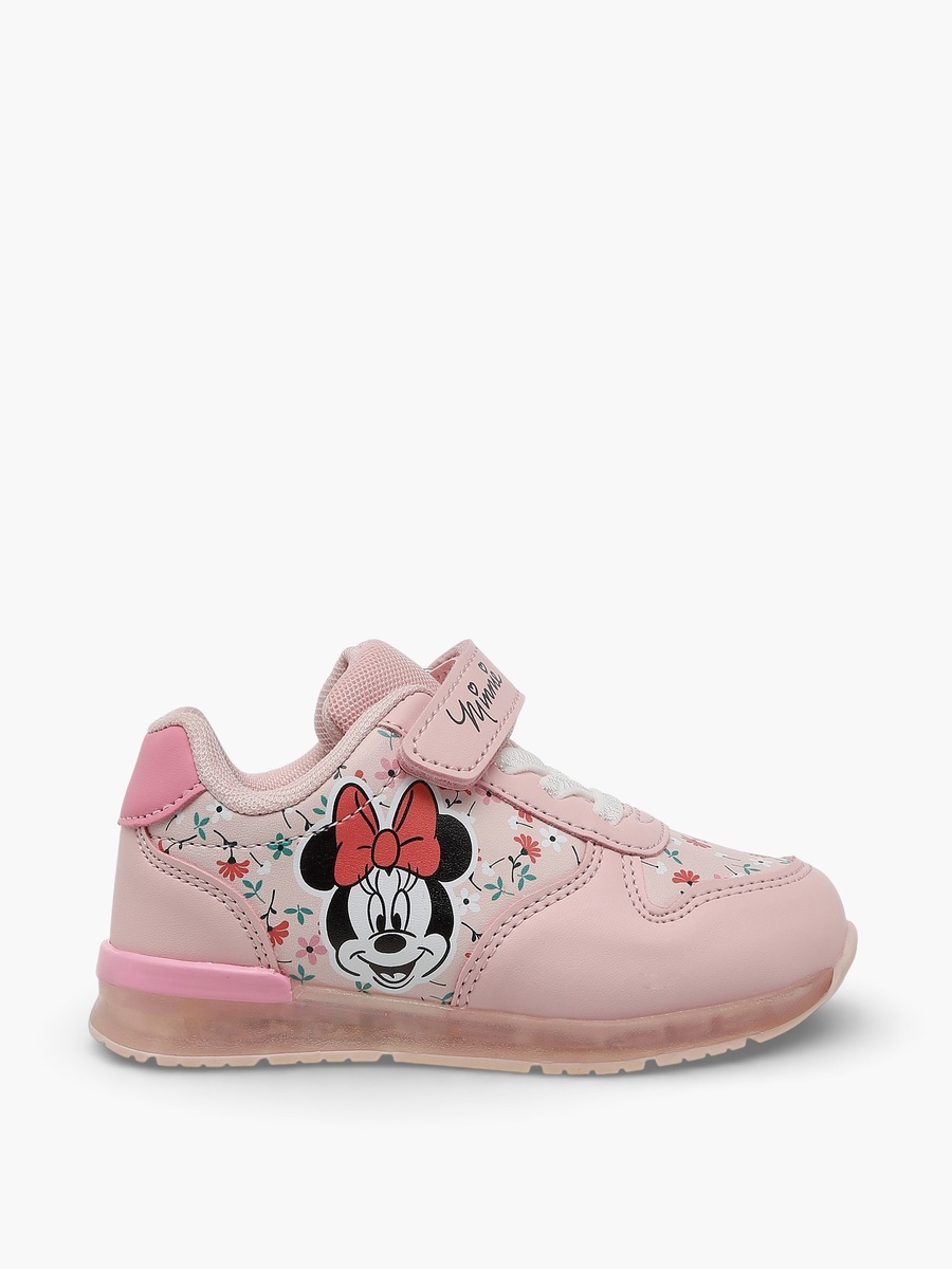 Girls Hook and Loop Ankle Sneakers