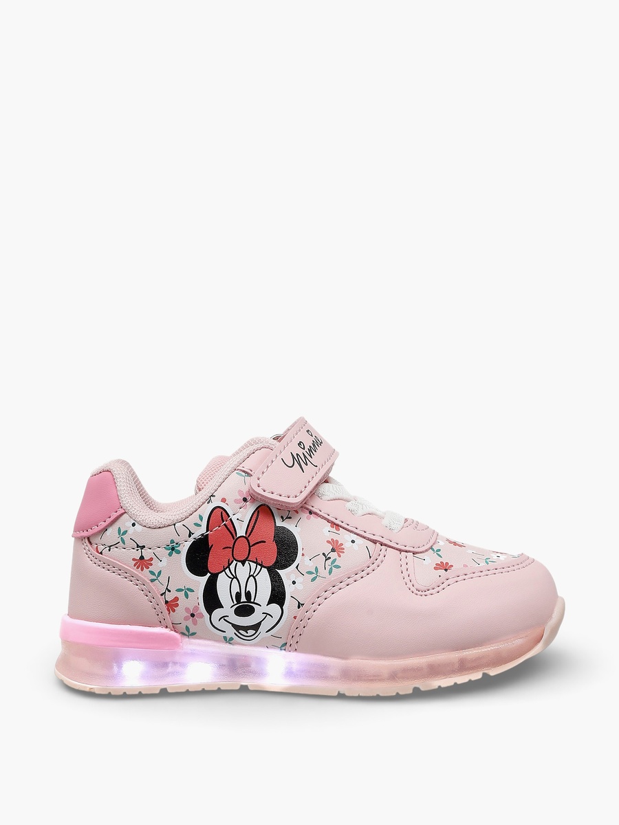 Girls Hook and Loop Ankle Sneakers