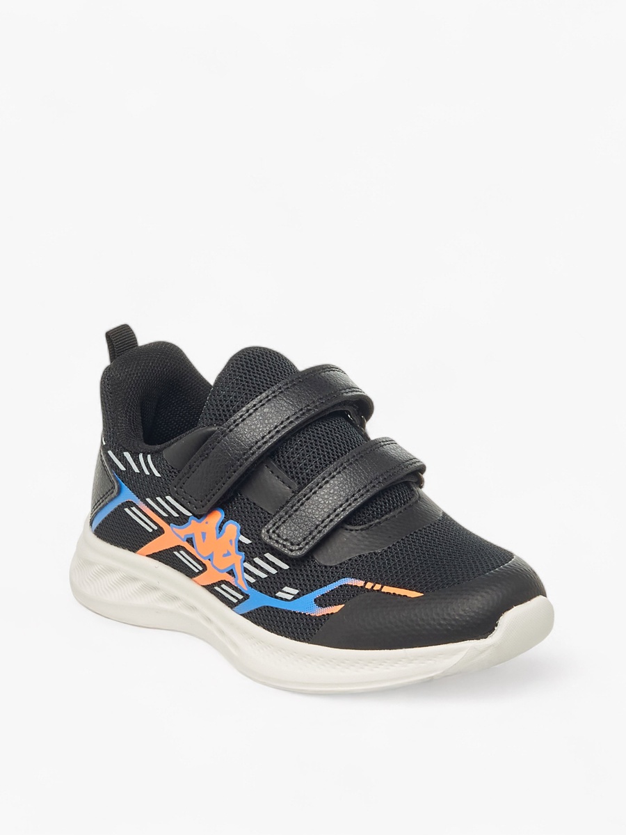 Boys Printed Hook and Loop Sports Shoes
