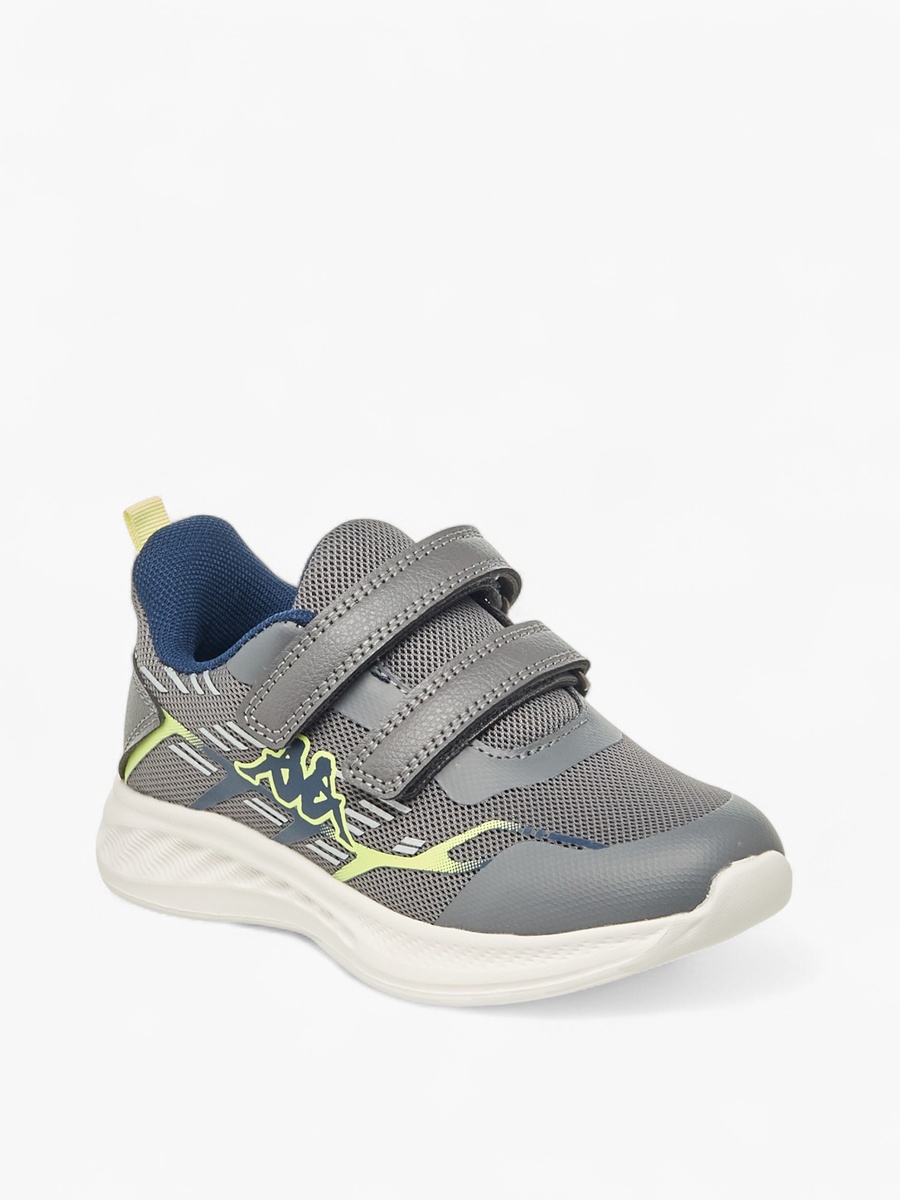 Boys Printed Hook and Loop Sports Shoes