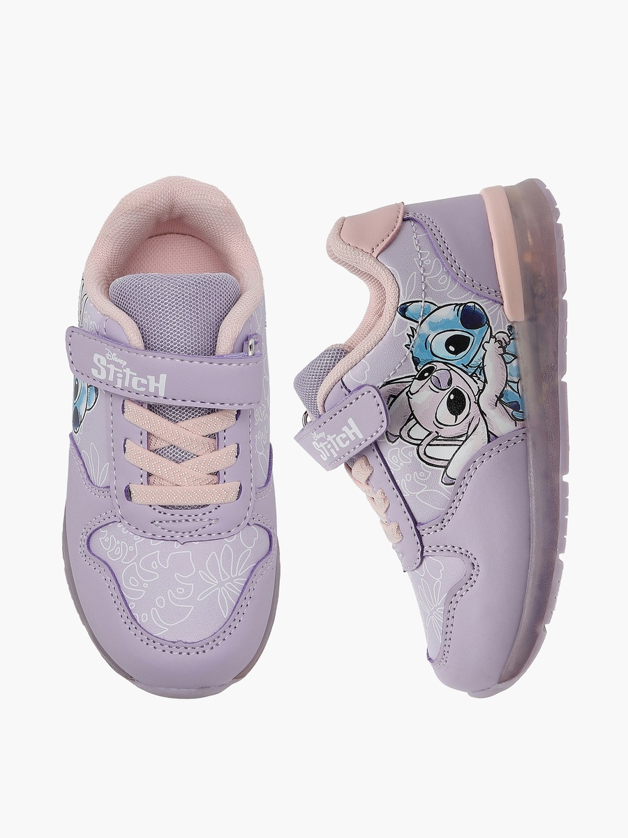 Girls Hook and Loop Ankle Sneakers