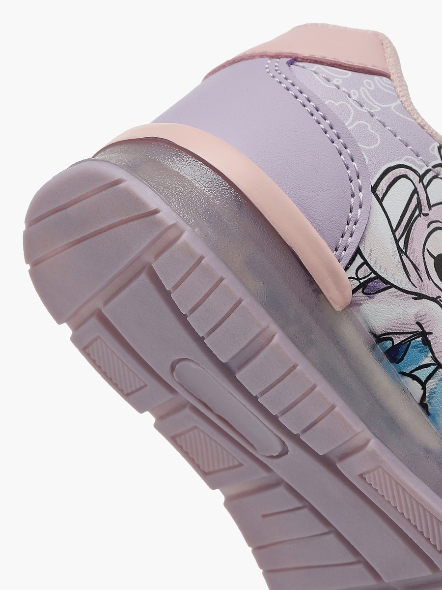 Girls Hook and Loop Ankle Sneakers