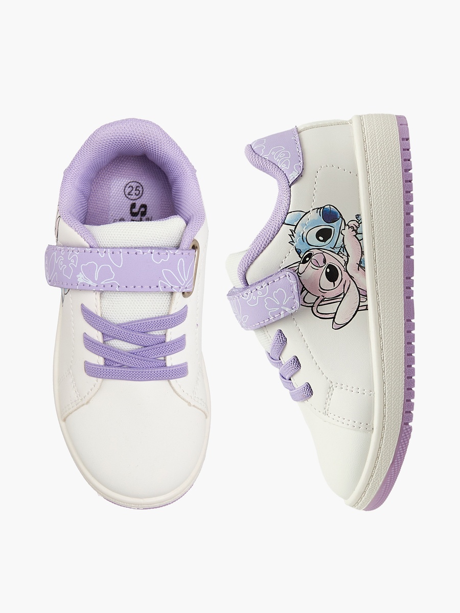 Girls Hook and Loop Ankle Sneakers