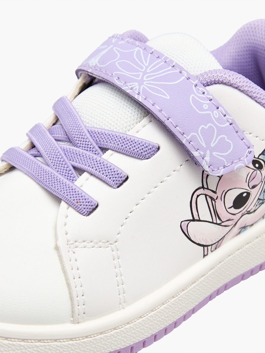 Girls Hook and Loop Ankle Sneakers