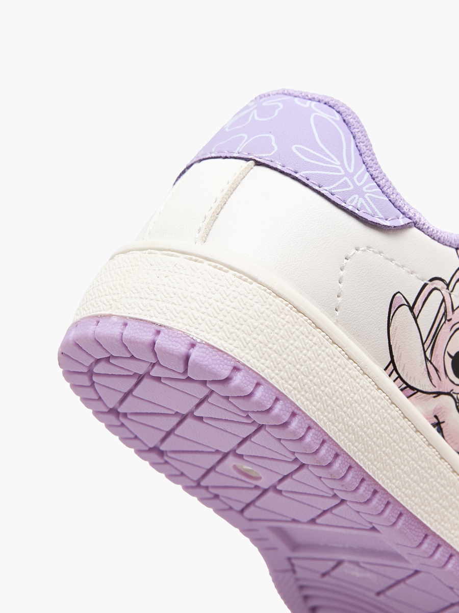 Girls Hook and Loop Ankle Sneakers