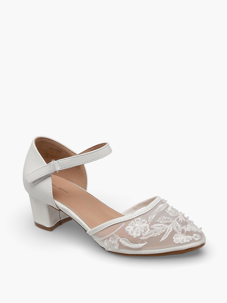 Girls Block Heel Shoes