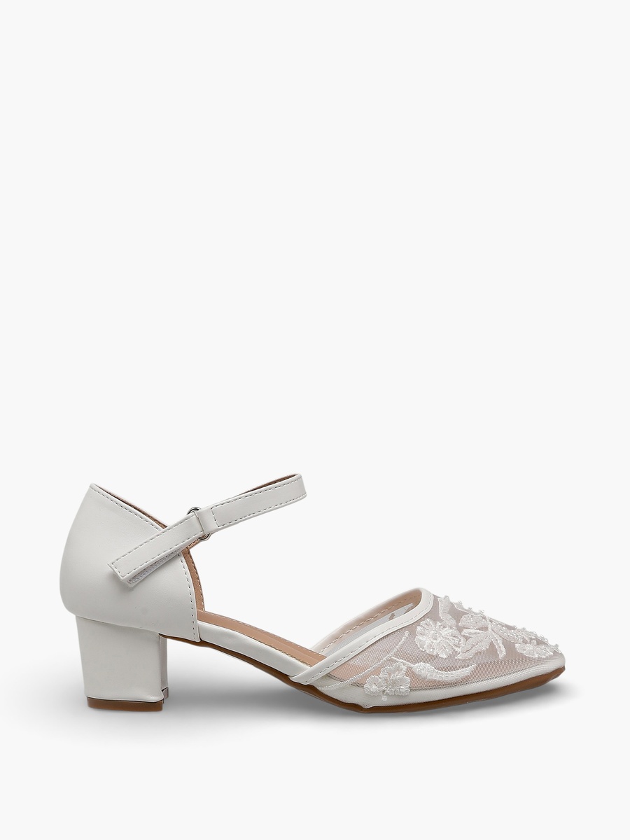 Girls Block Heel Shoes