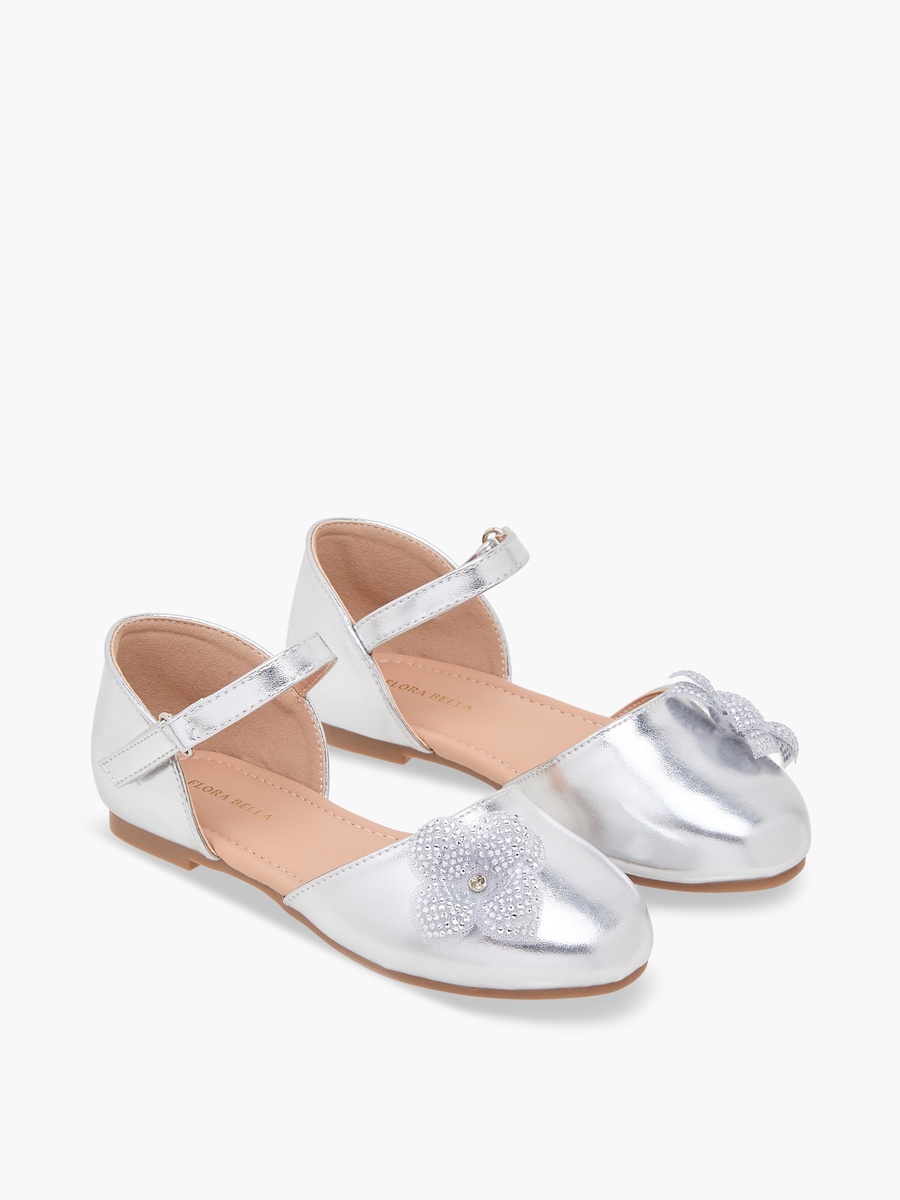 Girls Embellished Ballerina Shoes