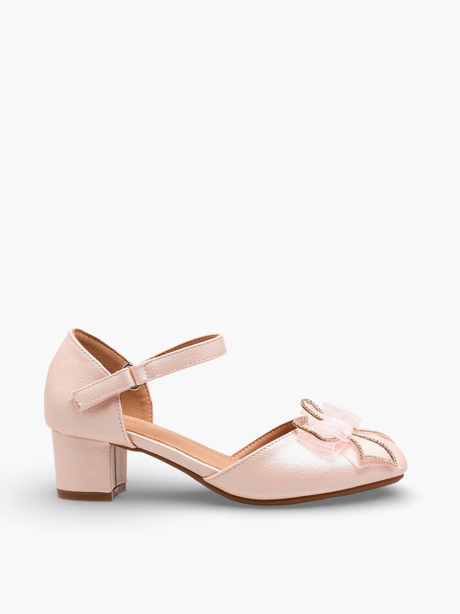 Girls Block Heel Shoes